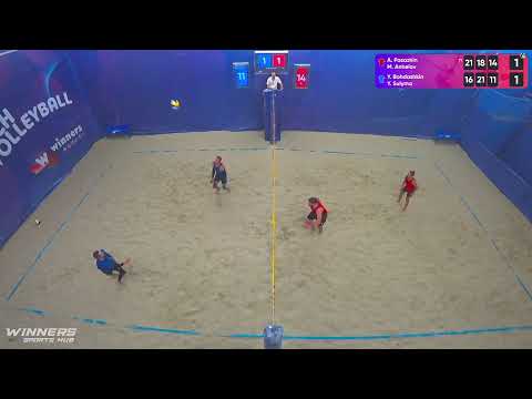 08:45 A. Pasazhin / M. Anhelov - Y. Bohdashkin / Y. Sulyma 17.08.2022 | Winners Beach Volleyball