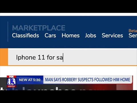 Murray man robbed at gunpoint, warns others of online marketplace