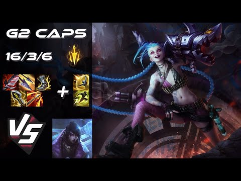 G2 Esports Caps BOTTOM Jinx vs Aphelios - EU Challenger Patch 25.S1.3