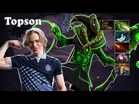 Topson - Rubick Midlane vs Timado Sven | Dota 2 7.31d Gameplay