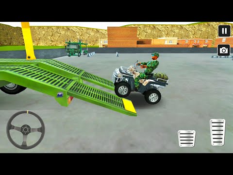 Quad Bike ATV Cargo Transport Simulator - Truck Drive Offroad - Android Gameplay