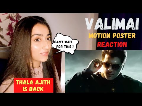 Valimai Motion Poster Reaction | Ajith Kumar | Yuvan Shankar Raja | H. Vinoth | Boney Kapoor