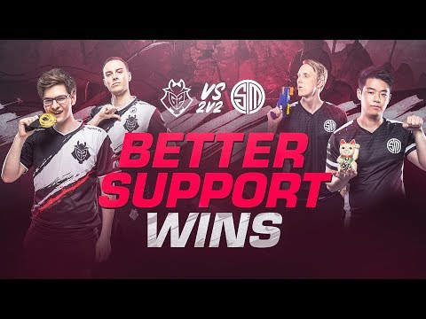Better Support Wins | G2 vs TSM Bot Lane 2V2