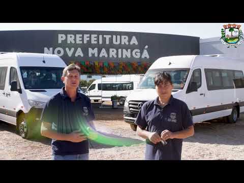 Através de recursos municipais, Nova Maringá adquire mais um veiculo Van Sprinter.