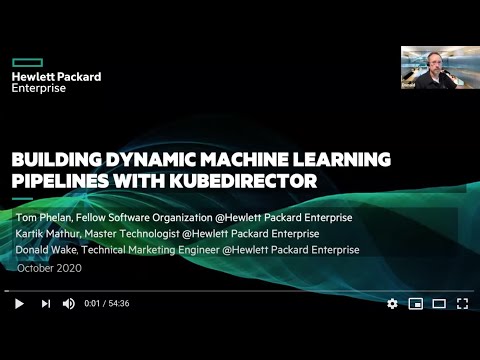 Webinar: Building dynamic machine learning pipelines with KubeDirector
