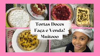 Torta Doce fácil de fazer e Vender! Muito gostosa , poucos ingredientes e rápida de fazer!!