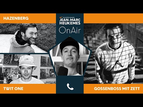 Twit One, Hazenberg und Gossenboss mit Zett im Interview mit Jean-Marc Heukemes OnAir - by recordJet