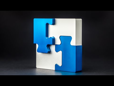 4 piece metal puzzle is the hardest 4 piece jigsaw ever.