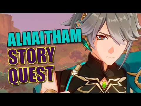 Alhaitham Story Quest + Hidden Kaveh Cutscene | Genshin Impact 3.4