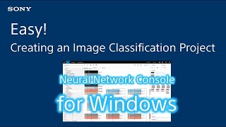 NNC Tutorial : Easy! Creating an Image Classification Project (for Windows)