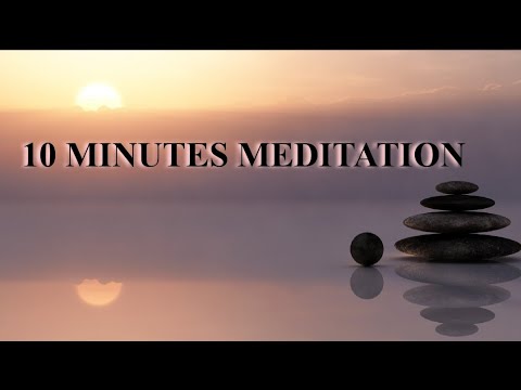 10 Minutes Meditation Music ,10 Minute Relaxing Meditation Music,Beautiful Nature By Avesh (｡♥‿♥｡)