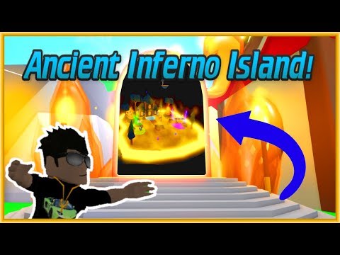 How to get to ANCIENT INFERNO ISLAND in Roblox Ninja Legends