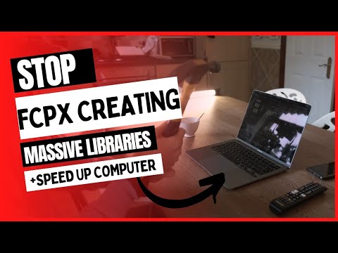 How to Reduce FCPX library Size and Speed up Your Computer!