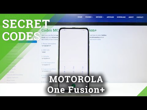 MOTOROLA One Fusion+ Secret Codes
