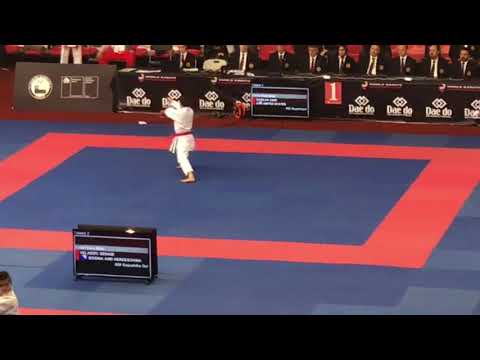 Hyakuhachiho (shotokan Suparinpei) 2019 Caio Dasilva (USA) WKF Junior World Karate Championships