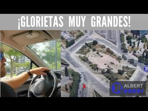 😱 VERY LARGE ROUNDABOUTS ⛲ DRIVING SCHOOL INSTRUCTOR ✅️ How to make roundabouts RIGHT 🎯