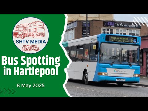 Buses in Hartlepool 8 May 2025
