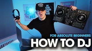 How to DJ For Absolute Beginners In 2024 | Complete Guide to DJing on Pioneer DDJ-400 & Rekordbox 🔥