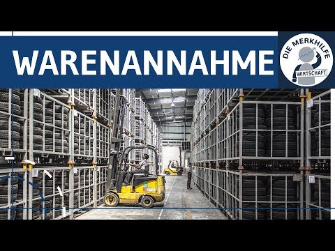 Goods acceptance - external & internal inspection simply explained - Acceptance of goods for orders