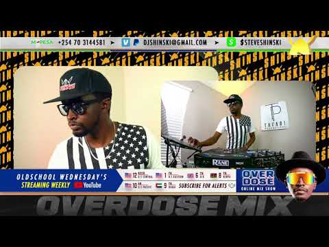 Aug 4th - Old School Overdose Wednesday Live Show - Dj Shinski - 80s, 90s Hip Hop, R&B,