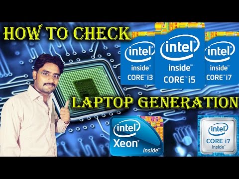 How to Check Laptop Generation in Windows 7, 8, 8.1, 10 Explained in [Hindi/Urdu] Video