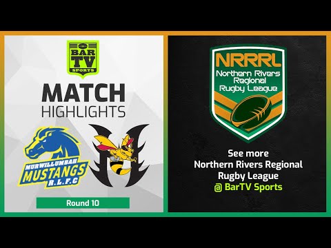 Murwillumbah Mustangs vs Cudgen Hornets - Round 10 Highlights - NRRRL 2022