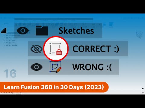 Don't break this Fusion 360 rule! | Day 16 of Learn Fusion 360 in 30 Days (2023 Edition)