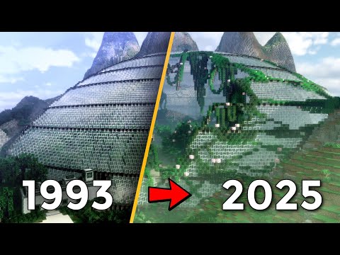 Jurassic World Rebirth Island… 30 Years Later | Time-Lapse Minecraft