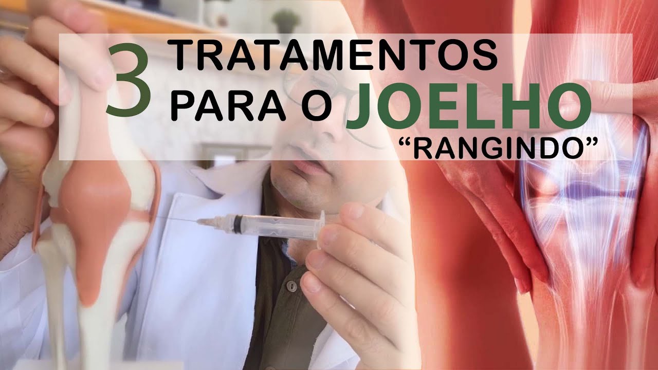 Dr dá 3 excelentes tratamentos para os joelhos - Rangido, Condromalácia, Gordura de Hoffa, Artrose