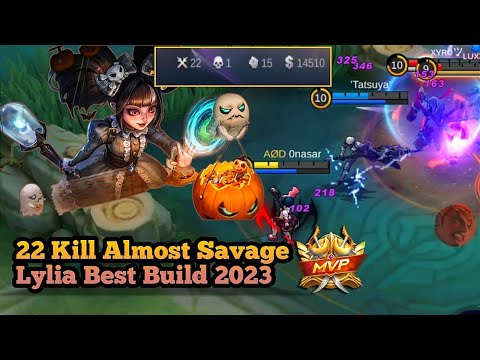 LYLIA BACK ON META S27‼️Lylia Best Build& Gameplay 2023|Build Lylia Tersakit 2023|MLBB
