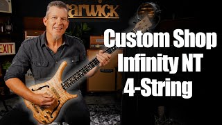 Video thumbnail for WARWICK CUSTOM SHOP #24-4470 | Infinity NT | Demo with Andy Irvine by Framus & Warwick