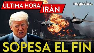 ÚLTIMA HORA IRÁN: Amenaza con un gran ataque a EEUU, Trump sopesa el f