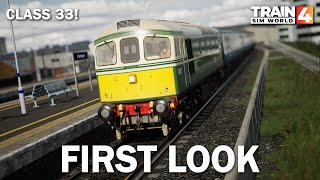FIRST LOOK - BR Class 33 - Train Sim World 4