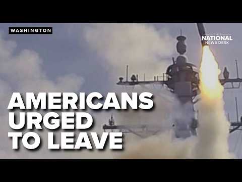 Americans WARNED, leave the region immediately as military actions continue