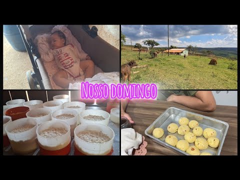 Our Sunday - milking cows + Willder tried to make cheese bread ❤️