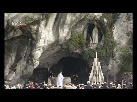 Chapelet à Lourdes