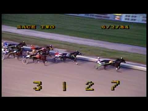 Roosevelt Raceway 1984 - Troublemaker & Bill O'Donnell - NYSS