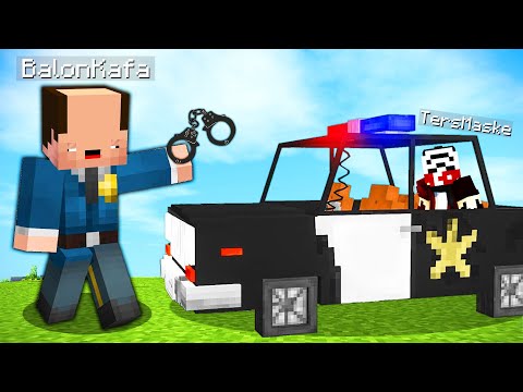 BALON KAFA POLİS OLDU HAPİSTEYİM ! - BALONCRAFT #63 - Minecraft