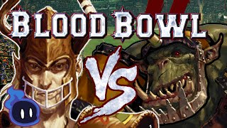 Blood Bowl 2 - Red Dice League, Orcs vs Wood Elves Gameplay - Most Bullshit I've Seen In One Game