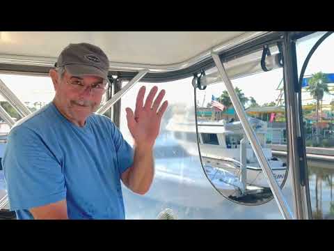 D3 Boat training Trawler delivery Captain Paul No Regert Homeport Marina to Destin Harbor Anchorage