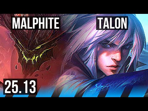MALPHITE vs TALON (MID) | KR Master | 25.13