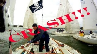 preview picture of video 'Tennessee Chainsaw Massacre Regatta - J22 Sailboat Race, Sailing Crashes'