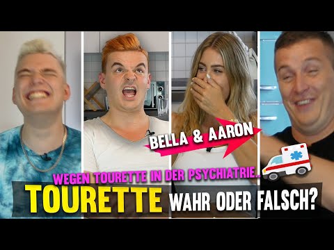 Wegen Tourette in der GESCHLOSSENEN Psychiatrie! Wir erzählen EUCH die WAHRHEIT mit Bella und Aaron!