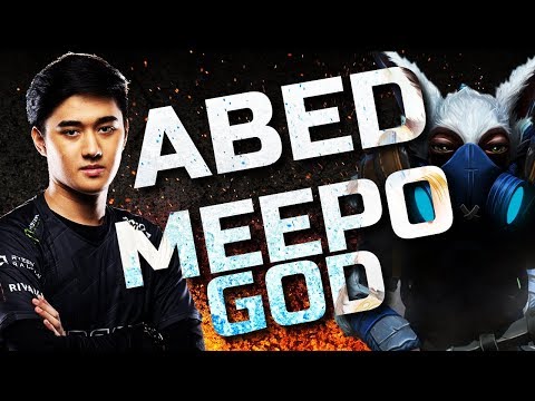 10k MMR Meepo King is back! EG.ABED Signature Hero Hard Practice for Major Dota 2