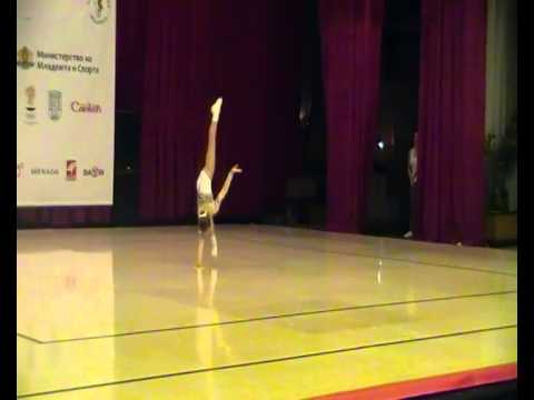BORISLAVA IVANOVA -9 YEARS -Gold medal-TOTAL-18.600 AEROBIC