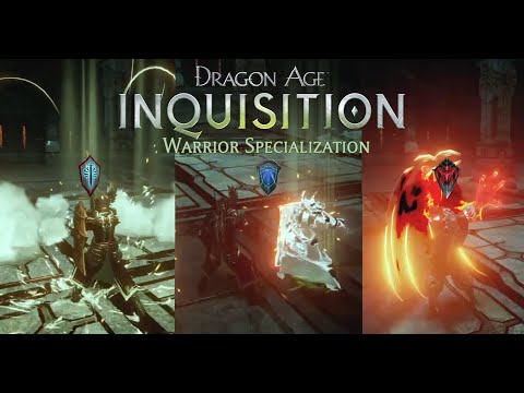 Dragon Age: Inquisition - All Warrior Specializations Abilities (With Upgrades) | AbilityPreview