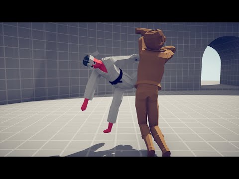 KICKBOXER vs SCP UNITS - TABS - Totally Accurate Battle Simulator