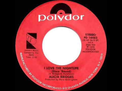 1978 HITS ARCHIVE: I Love The Nightlife (Disco ‘Round) - Alicia Bridges (stereo 45 single version)