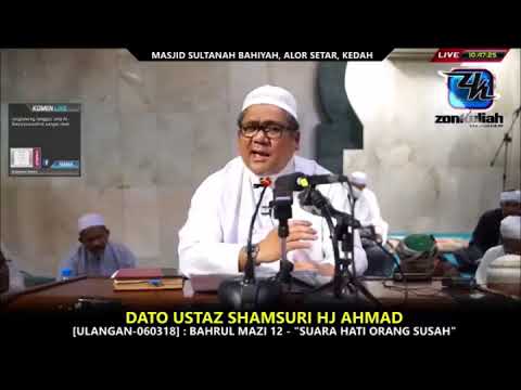 Ustaz Shamsuri Ahmad 2018 - Musim Nak Bubar Parlimen Ni La Waktu Rintihan Orang Susah Mula Didengari