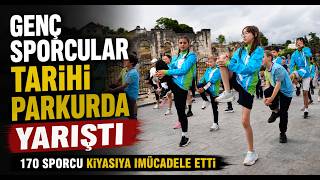 Genç Sporcular Tarihi Parkurda Yarıştı